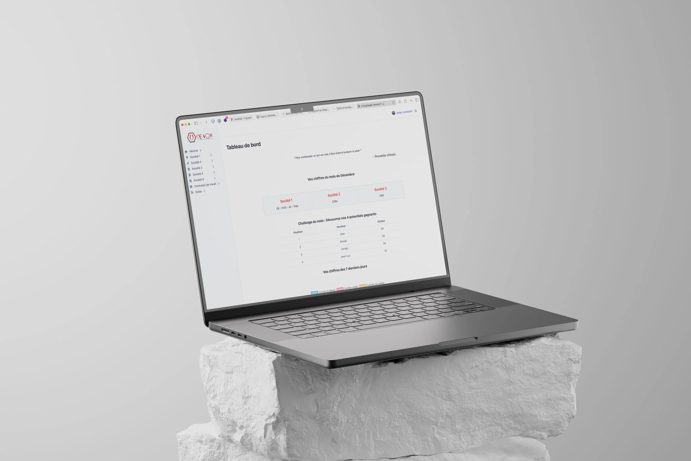 CRM sur mesure | Venom